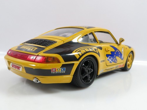 1:18 Bburago Porsche 911 Carrera auto da corsa n.1 #8260 - Foto 4 di 8