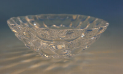 Orrefors Schweden Glas Schale Rasbperry Hallon Anne Nillson  (F23-1042)