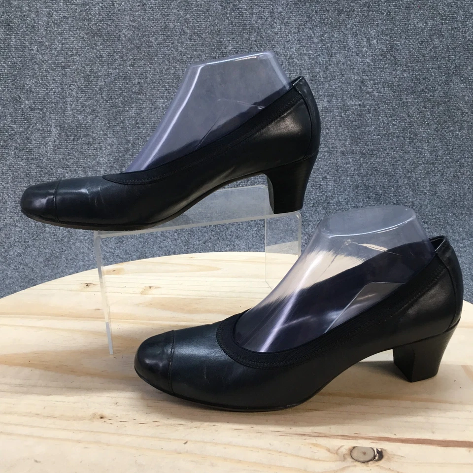 Zapatos de tacón Munro Americanos para mujer 8,5 M puntera casual M276291 azul sin cordones Foto 2 de 4