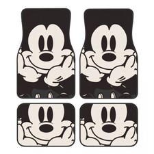 Disney Mickey Minnie Mouse Car Floor Mats Universal Fit Cute Design