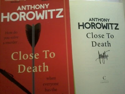 ANTHONY HOROWITZ ,*SIGNED * ,'CLOSE TO DEATH'.H/B.2024.SHEER GENIUS, CRIME NOVEL - Image 1 of 4