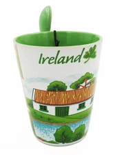 Irish "Ireland" Coffee Mug and Spoon Set - Made in Ireland - J.C.Walsh & Sons