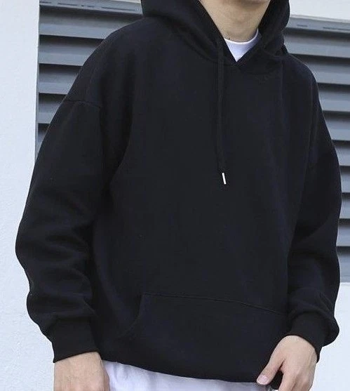 Basic black hotsell hoodie womens