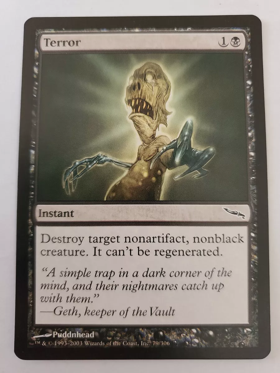 Card MTG Terror da coleção Mirrodin