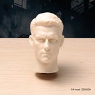 Unpainted 1:6 Head Sculpt Tom Cruise Long Neck Fit 12'' Male Action Figure