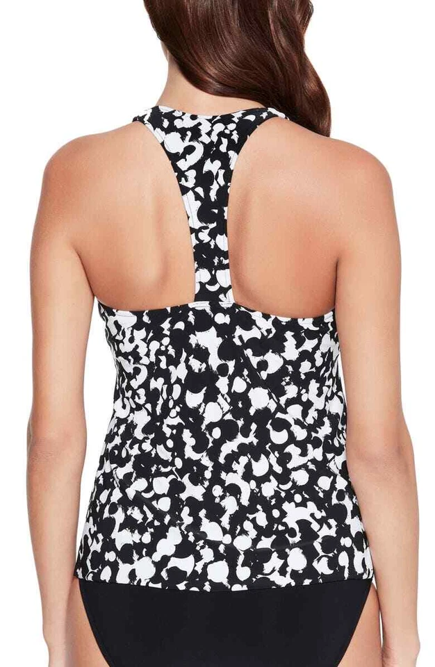 Traje de baño Tankini Taylor con aros negro talla 16 Magicsuit para mujer Foto 2 de 2