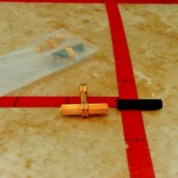 Colibri Dolan Bullock 14KT yellow  gold  step Cufflinks kCL103700C - Image 4 of 4