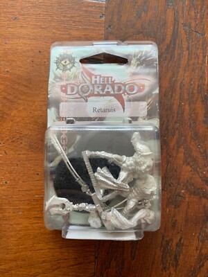 Hell Dorado Retaruis - OOP Cipher Studios New Metal Miniature Blister 2010