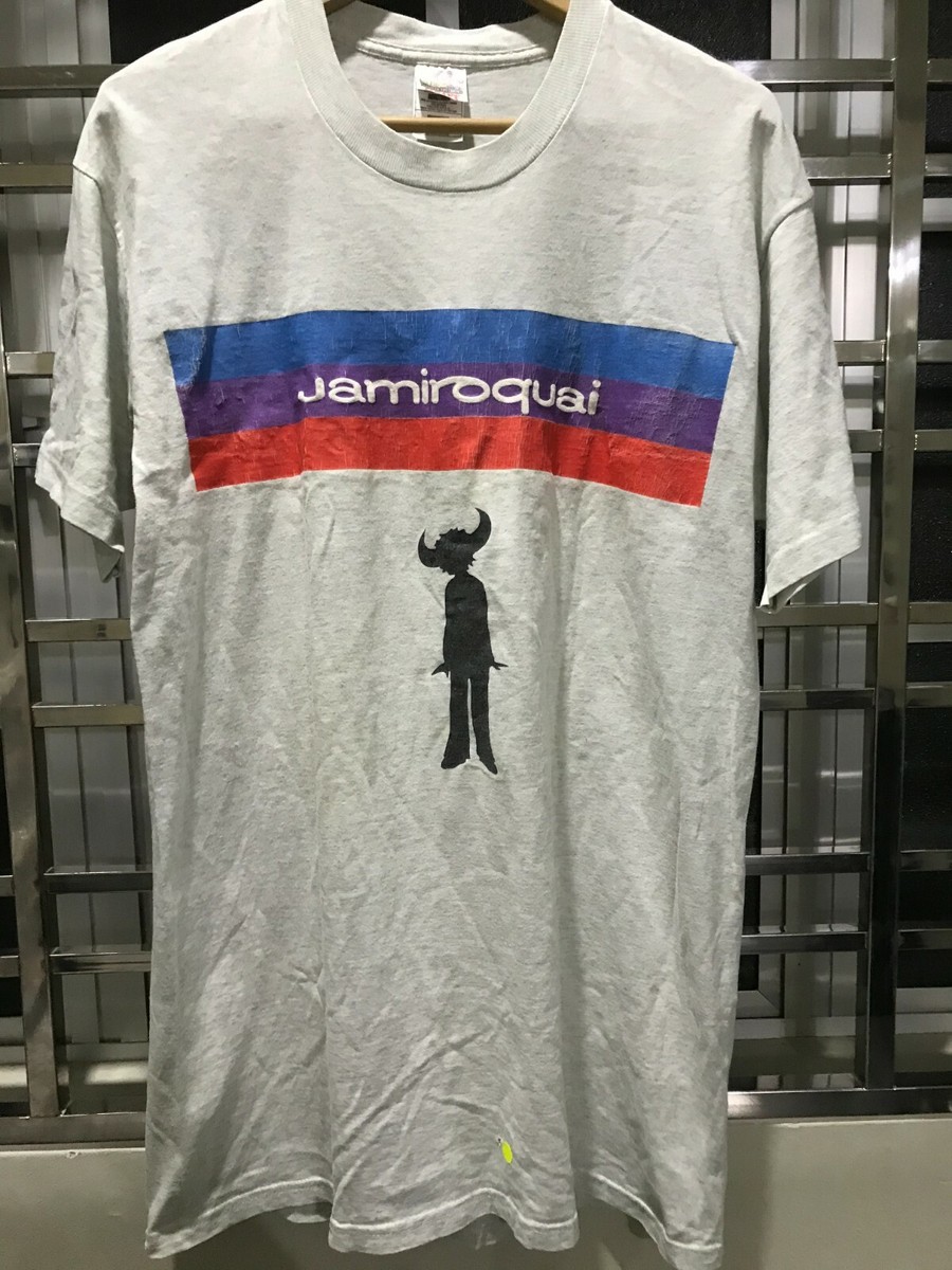 Vintage 90'S JAMIROQUAI English Rock Promo Music Size L USA Vintage 90'S JAMIROQUAI English Rock Promo Music Size L USA