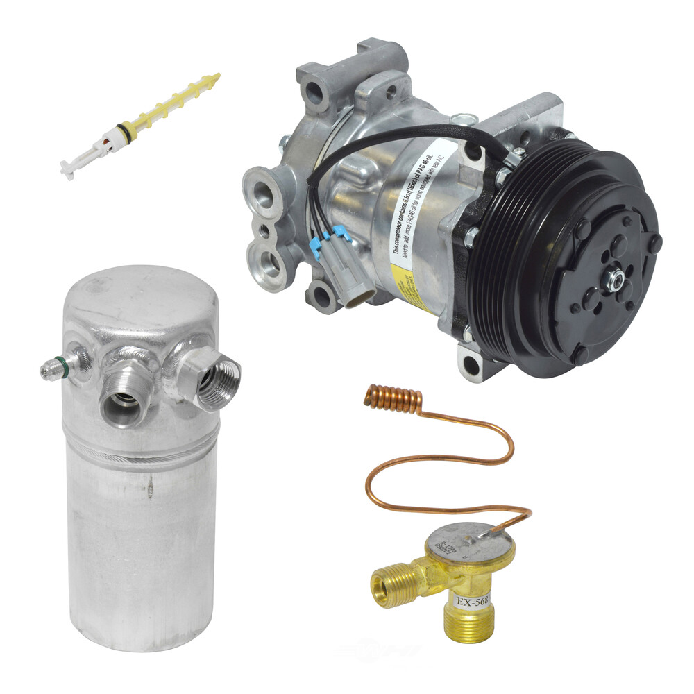 A/C Compressor Replacement Service Kit-Short Compressor Replacement Kit ...