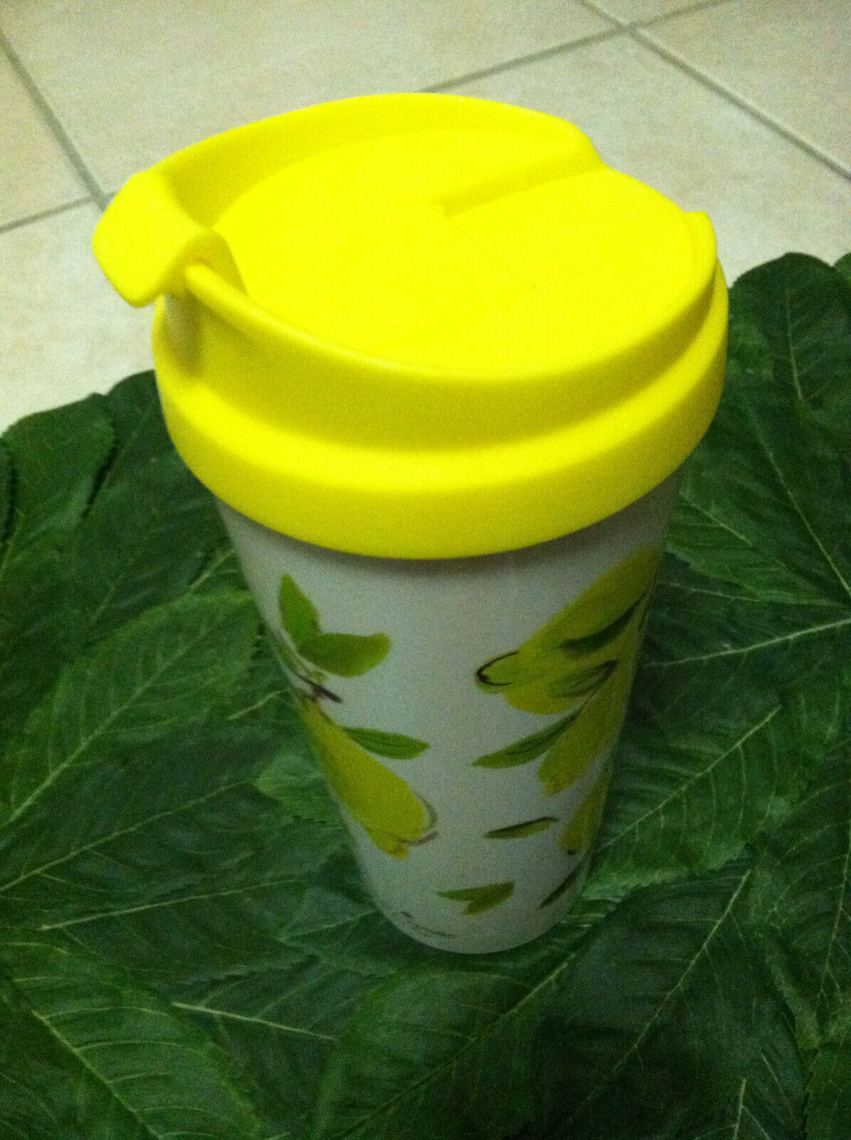 New Kate Spade Lemon Thermal Travel Mug Coffee Cup Tumbler 16oz | eBay