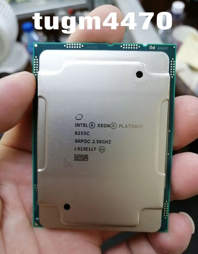 Intel Xeon Platinum 8255c CPU processor 2.50ghz 24-core 35.75mb 165w lga-3647 - Picture 1 of 2