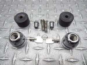 2016 13-16 BMW K1600GTL Exclusive K1600 Handlebar Bar End Weight Cap Cover Pair