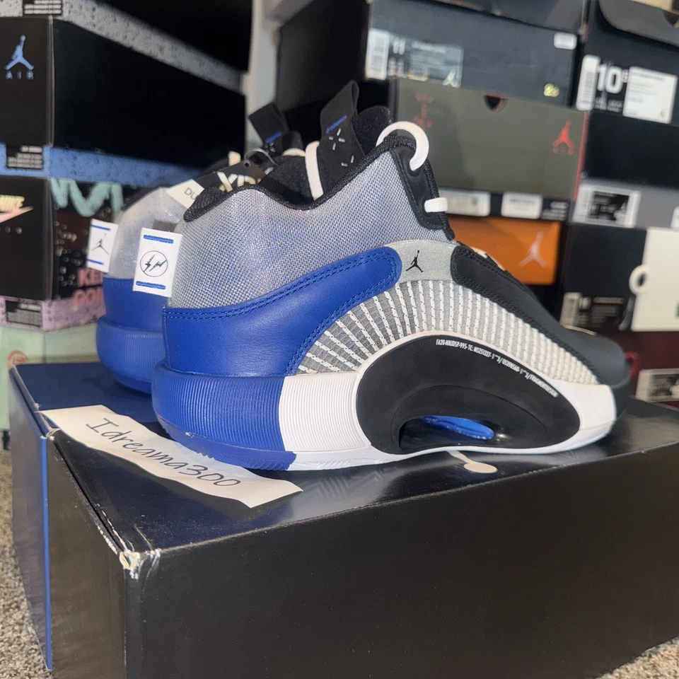 Camisa Jordan Fragment Design x Air Jordan 35 DA2371-100 Gris Nike Para Hombre Talla 11  Foto 4 de 4