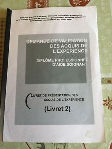 livret 2 vae aide soignante vierge