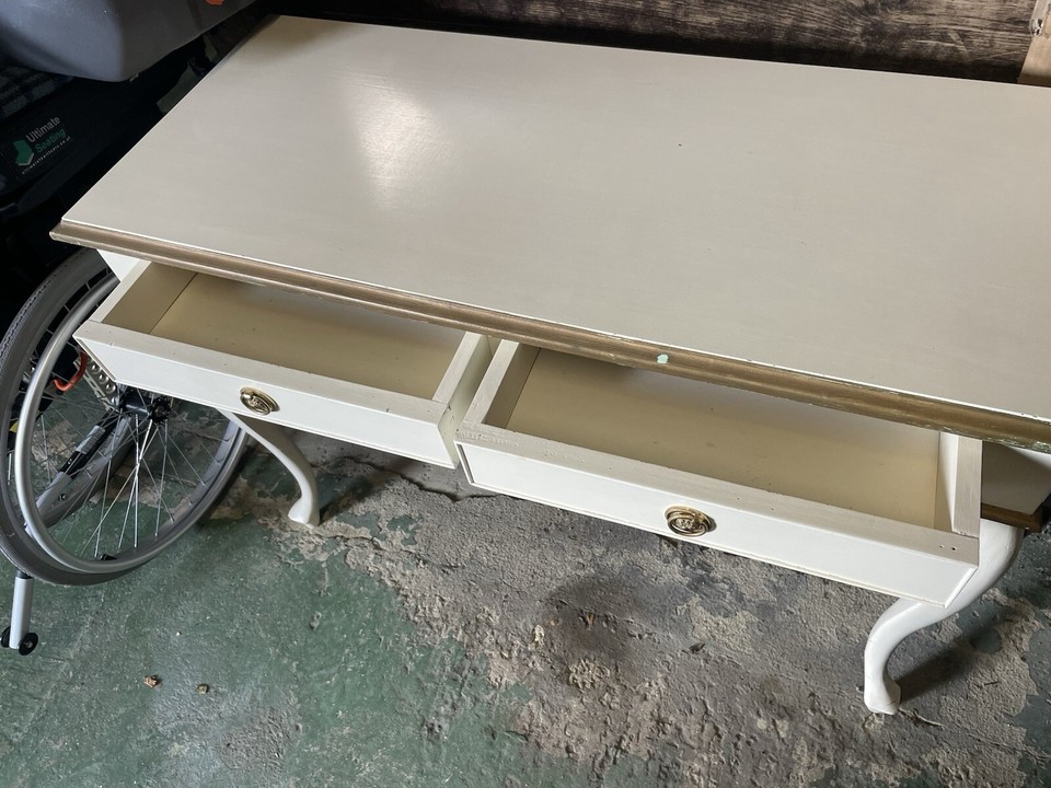 Beautiful Upcyled Shabby Chic Console/Hall Table eBay