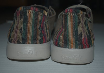 Sanuk Women's Shaka Lite 2 Wool Sneaker - Recycled Wool Upper, Sugar Cane EVA Sole