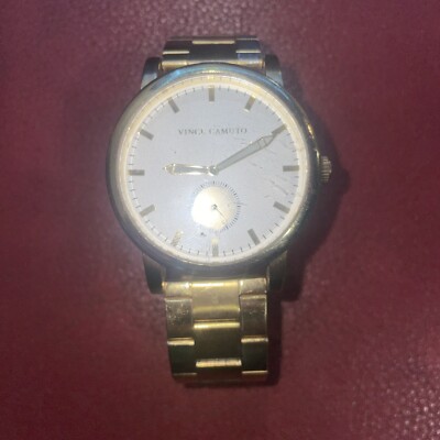 VINCE CAMUTO VC/1118GB Men's Stainless Steel Watch Needs