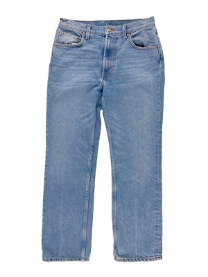 B Sides Jeans Straight Crop Womens 29x27 Made In USA