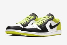 Air jordan 1 low trainers JORDAN Pink size 43 EU in Rubber - 15834476