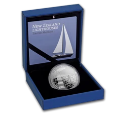 New Zealand - 2019 - 1 OZ Silver Proof Coin - Lighthouse Tiritiri Matangi