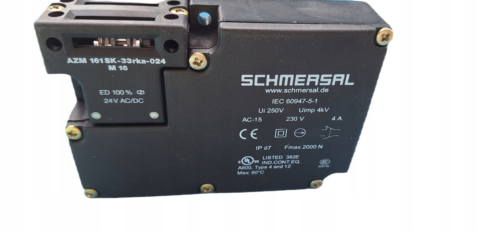 Schmersal AZM 161SK-33RKA-024 M16