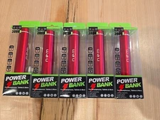 Lot Of 5 3000mAh Power Bank Phone Charger, Android & more+
