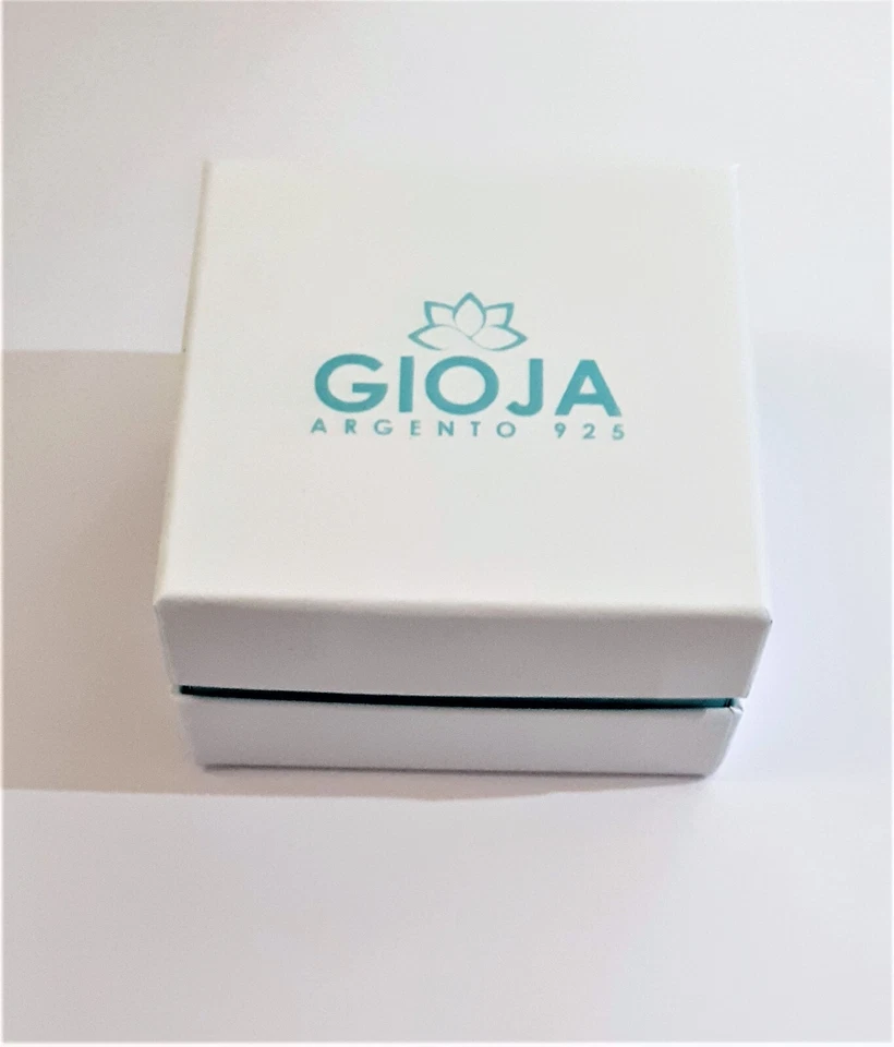 Collana Donna GIOJA Argento CCD09 Q In Argento Con Quadrifoglio E Pietra Blu - Immagine 2 di 2