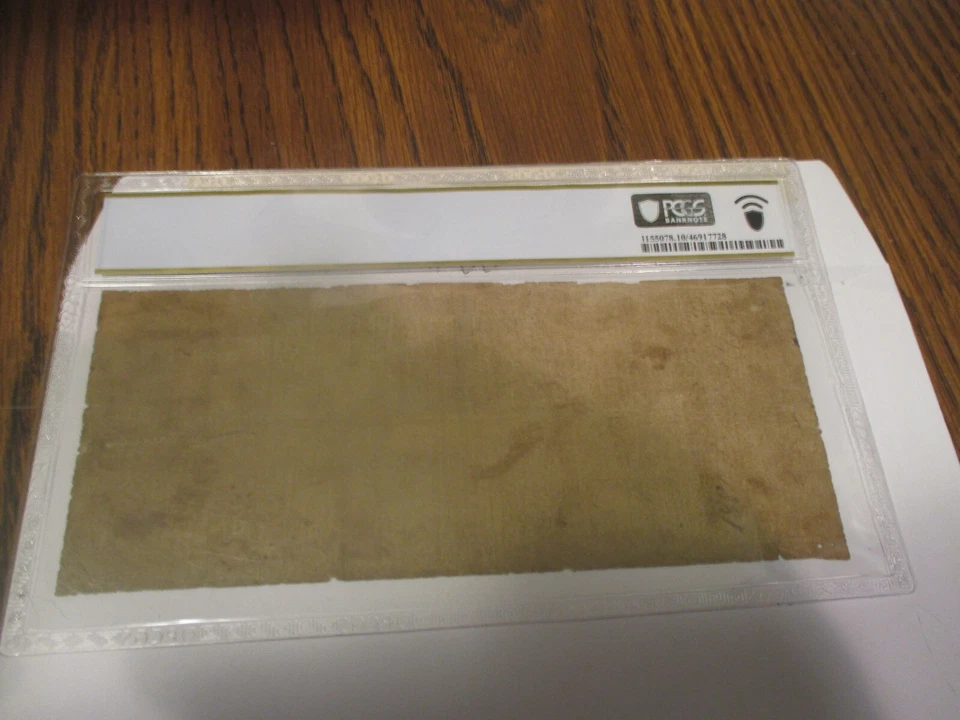 1856 $5 BANK OF WASHINGTON (N.CAROLINA) CIRCULATED PCGS-10 - Image 4 of 4