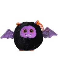 Beanie Ballz- Batty the Bat, Glitter Eyes, MWMT Stuffed Animal Toy