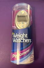 Weight Watchers Pedometer Steps/Miles/Time LCD Display, Belt Clip New in Box