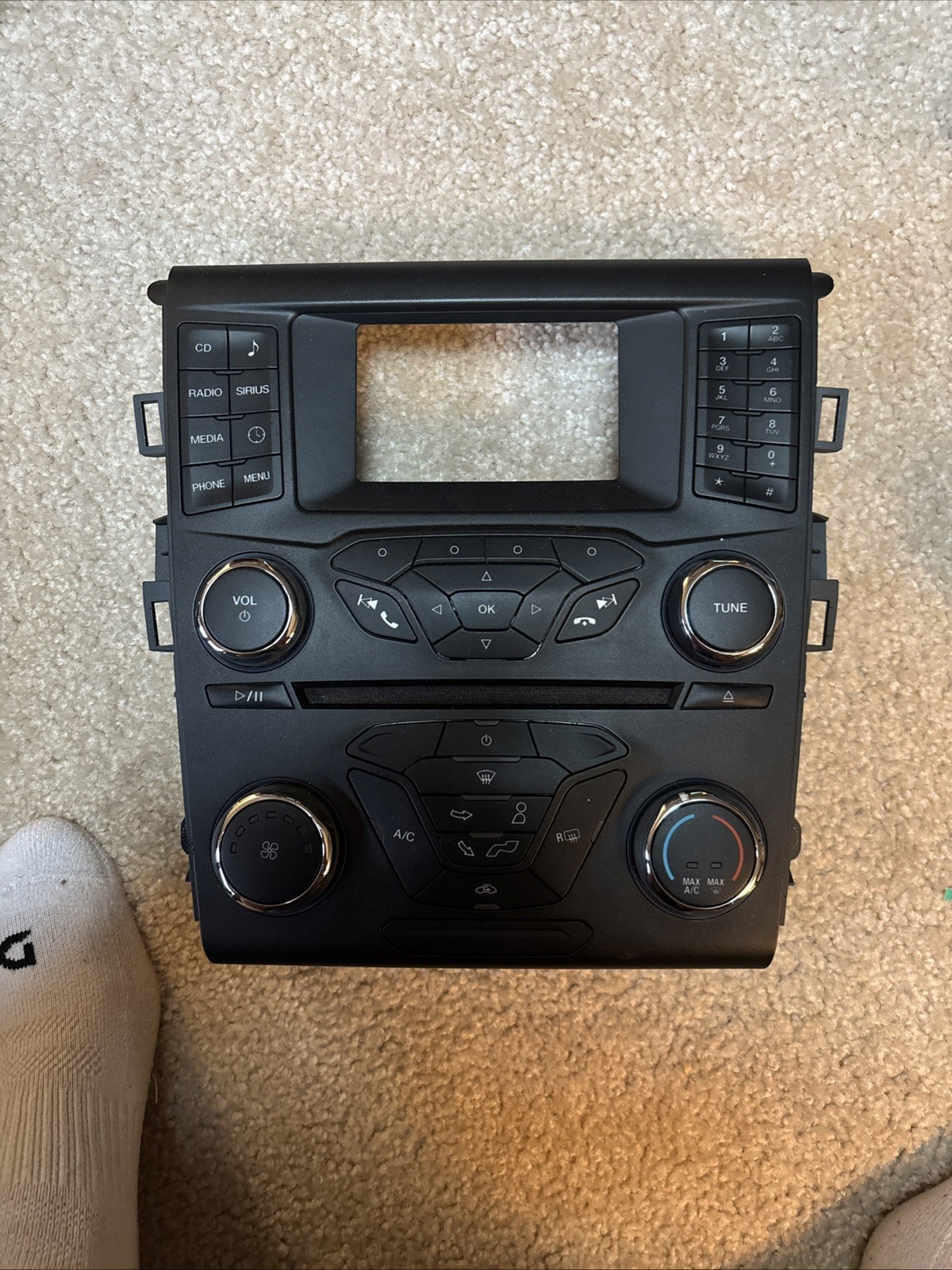 2014-2015 Ford Fusion Radio Center Climate Control DS7T-18E243-EU OEM