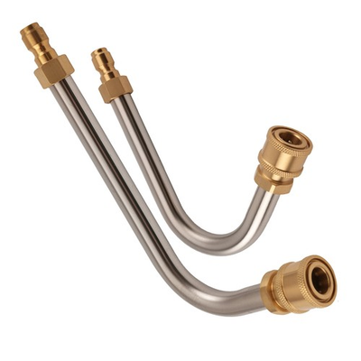 #ad Commercial Pressure Washer Extension Wand 90 120 Degree 4000PSI Quick Connect $19.96