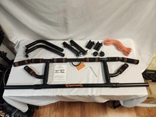 Sportneer - Pull Up Bar With Folding Handle Multi-Grip Chin Up Bar For Doorway