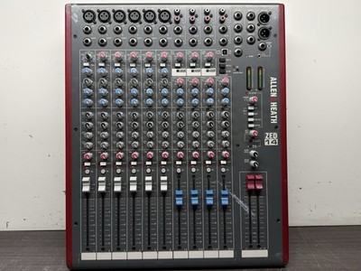 Allen & Heath Zed 14 14-Channel Pro Live Studio Audio Mixer - B045