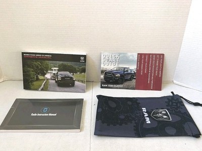 2023 RAM 1500 CLASSIC OWNERS MANUAL OPERATORS USER GUIDE BOOK  WITH CASE OEM 