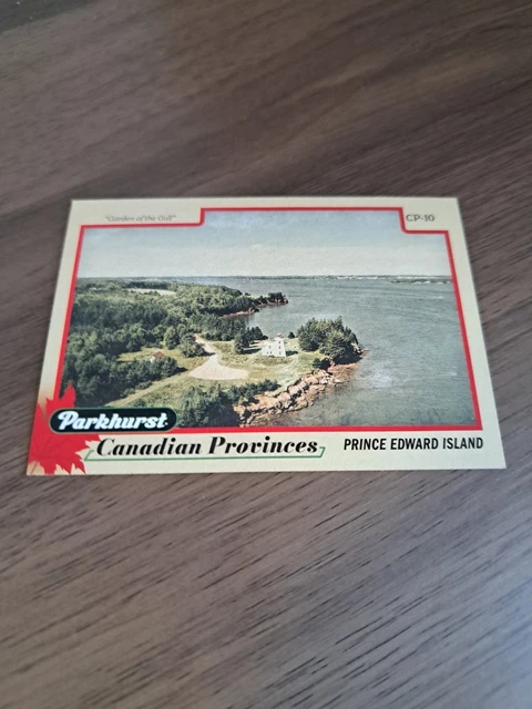 2025/26  parkhurst canadian provinces prince edward island