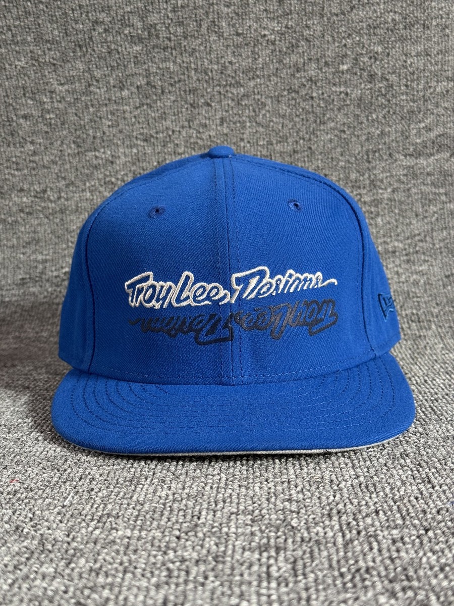 Troy Lee Designs New Era 9FIFTY Snapback Blue Flat Brim One Size Hat