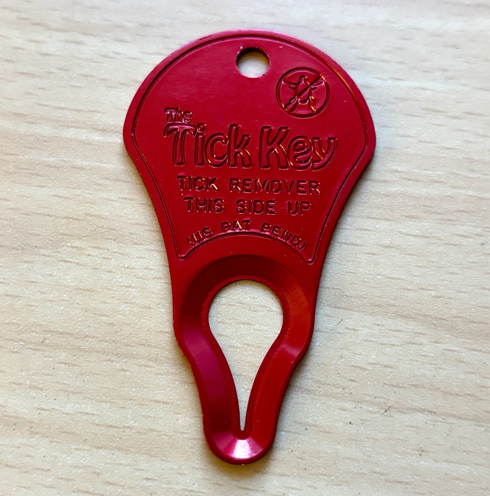 Aluminum Tick Removal Tool Dog Cat Pet Hunting Red USA Safe Complete Outdoors