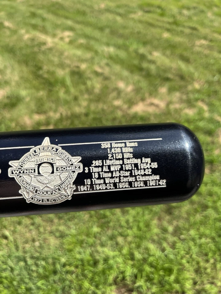 Yogi Berra Hall of Fame Cooperstown Induction Bat 1/500 New York Yankees - Image 4 of 4