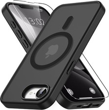 MagSafe Case For iPhone 17e 17 Pro Max 16E 15 14 Clear Shockproof Magnetic Cover