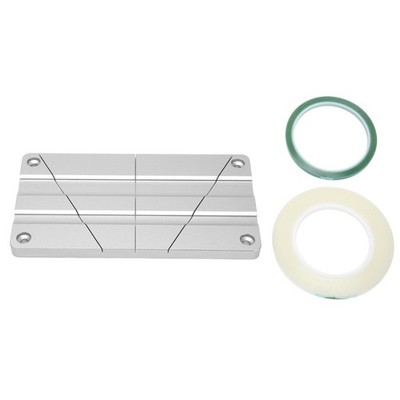 Secure Tape Splicing Set Aluminum Alloy Block Reel to Reel Cassettes Tape Media