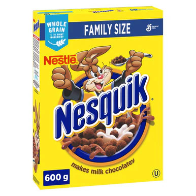Nesquik Chocolatey Cereal, 600g/21.2 oz