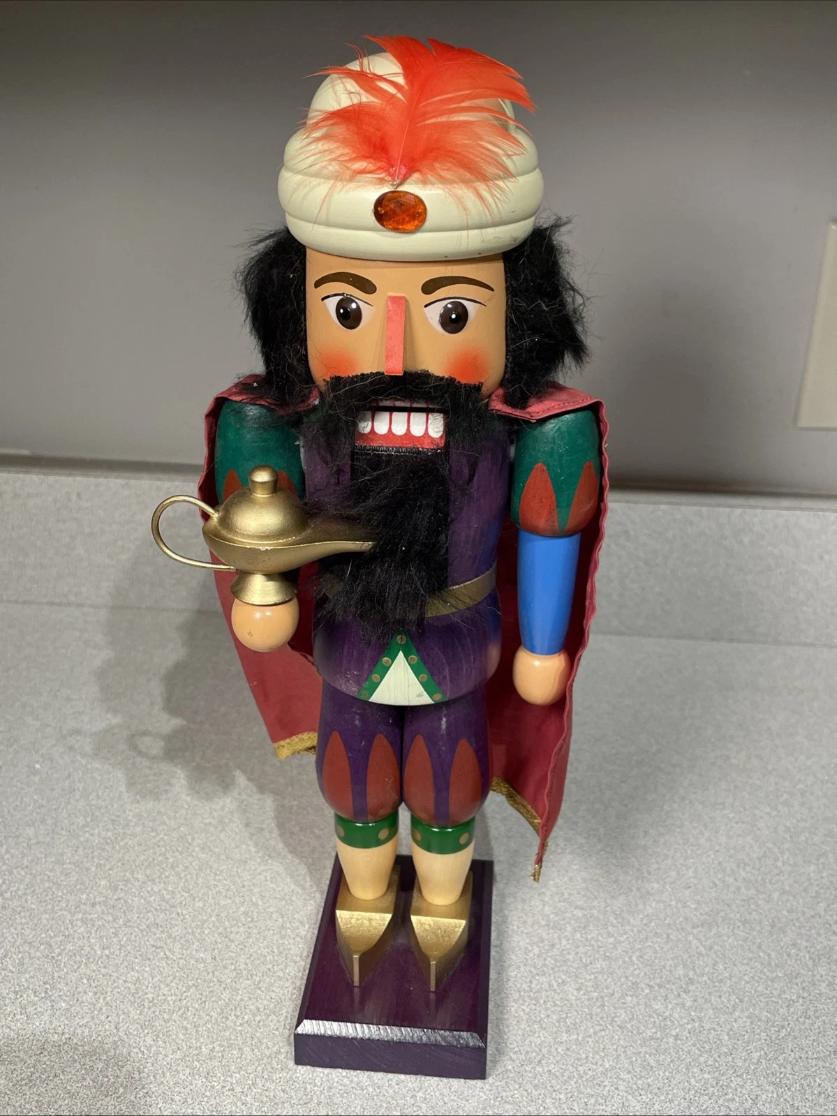 Original Wooden Erzgebirge Volkskunst Wiseman Nutcracker 14” Tall
Opens in a new window or tab