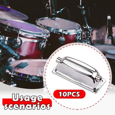 10 Stck. Snare Drum Lugs ersetzen das alte oder beschädigte Percussion Teile Schlagzeug