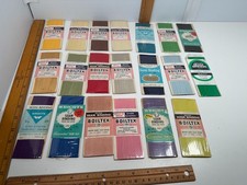 Vtg Seam Binding 60 Total Yds 20 Packs Color Sewing Trim Boiltex Wright Ephemera