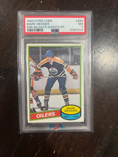 MARK MESSIER 1980-81 OPC ROOKIE #289 PSA 7 Error Shoots Right