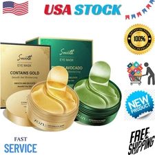 60 PCS Collagen Eye Patches Anti-Aging, Moisturizing Treatment for Wrinkles Darl