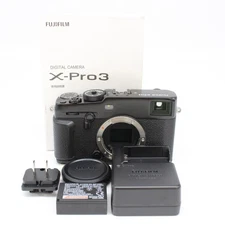 Fujifilm X-Pro3 26.1MP Mirrorless Camera Black(Shutter Count:660)[ Near Mint ]