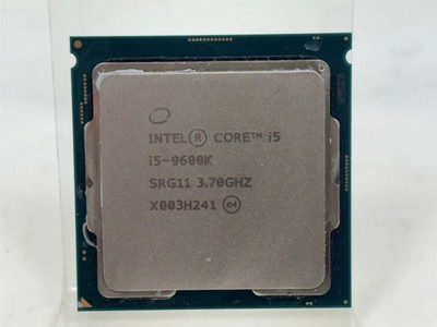 Intel SRG11 Core i5-9600K 3,7GHz LGA1151 6-Core CPU Prozessor